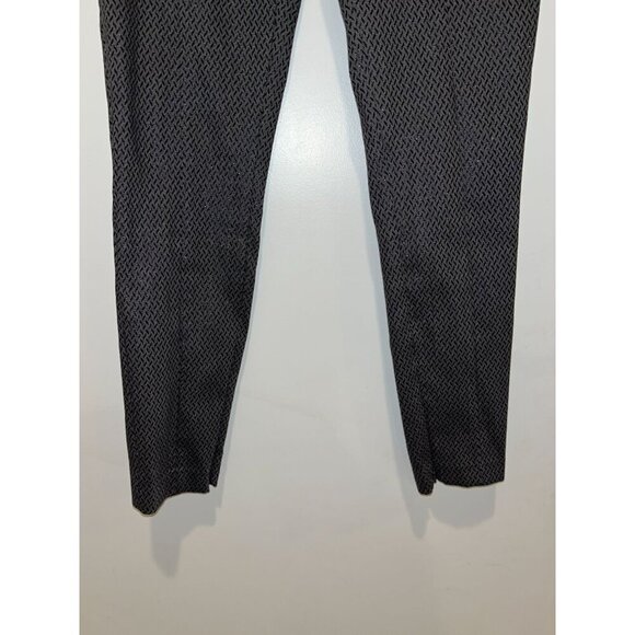 Reiss Black Textured Wool Blend Slim-Fit Skinny Jeans Women's Size 6 - Picture 5 of 10